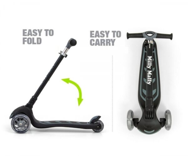Dětská koloběžka Scooter Boogie černá - Image 7