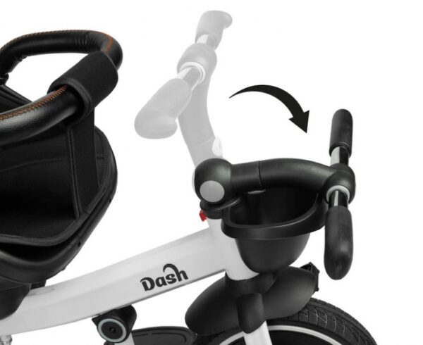 Luxusní tříkolka pro děti Dash 3v1 - šedá - Obrázek 15