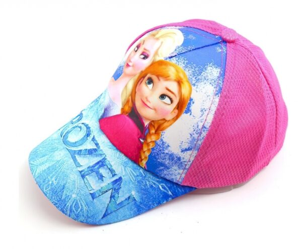 Dětská kšiltovka Frozen Elsa a Anna s potiskem M