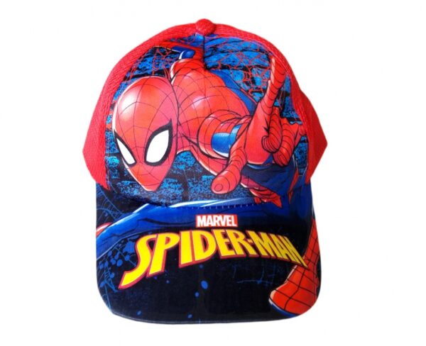 Dětská kšiltovka Spiderman Superhero s potiskem M/L - Obrázek 2