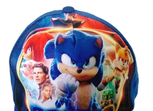Dětská kšiltovka Ježek Sonic s potiskem M/L - Obrázek 3