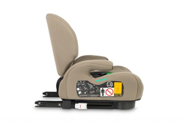 Podsedák, autosedačka Irbis i-Size 125–150 cm s ISOFIX – béžová - Obrázek 8